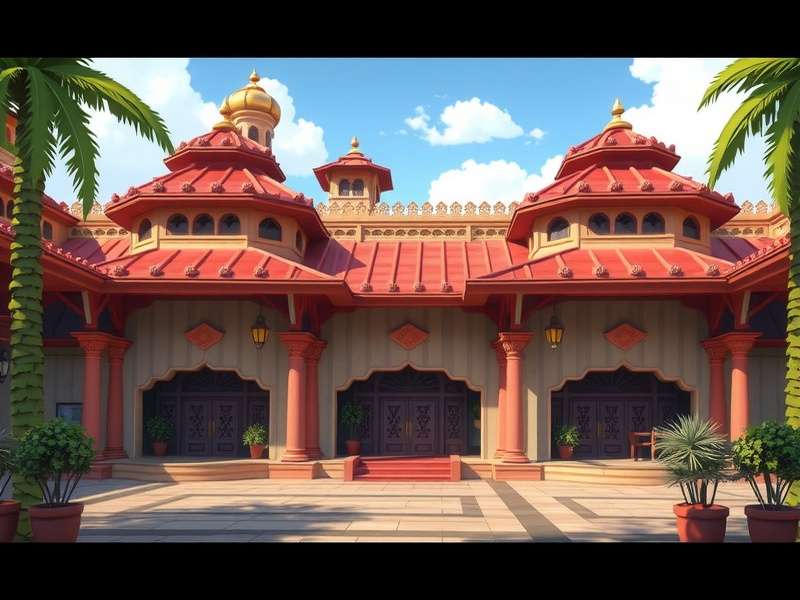 Traditional Indian Mansion Game Screenshot
